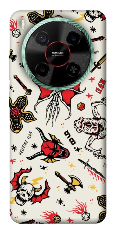 Чохол на ZTE Nubia V70 Max Stranger Things ver.2 фото 1 з 1