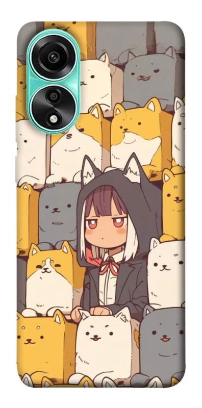 Чохол на Oppo A78 4G Like a cat фото 1 з 1