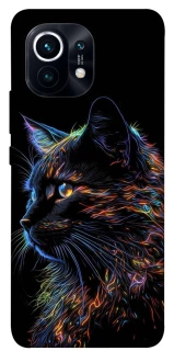 Чехол на Xiaomi Mi 11 Черный кот фото 1 из 1