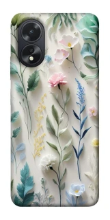 Чехол на Oppo A18 Floral design ver.3 фото 1 из 1