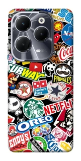 Чехол на Infinix Hot 40 brands фото 1 из 1