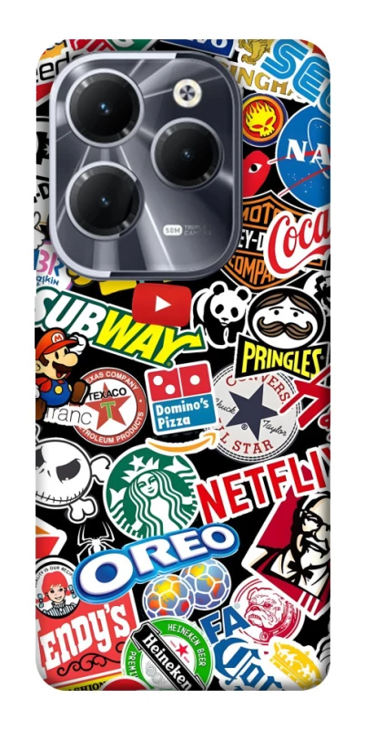 Чохол на Infinix Hot 40 Pro brands фото 1 з 1