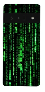 Чехол на Google Pixel 6 Pro Matrix Code фото 1 Чехол на Google Pixel 6 Pro Matrix Code фото 1 из 1