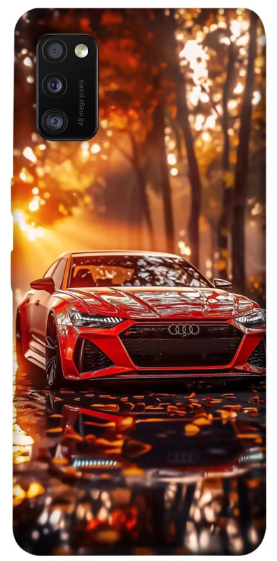 Чохол на Samsung Galaxy A41 Audi at sunset фото 1 з 1