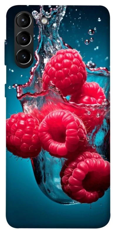 Чохол на Samsung Galaxy S21+ Малинка у воді фото 1 з 1