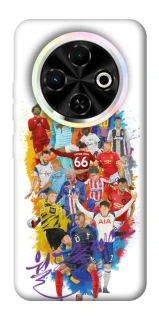 Чехол на TECNO Spark 30C Football Abstract v2 фото 1 из 1