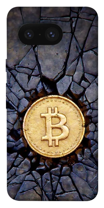 Чохол на Google Pixel 8 Bitcoin cracks фото 1 з 1