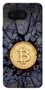 Чохол на Google Pixel 8 Bitcoin cracks фото 1 з 1