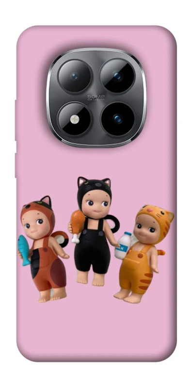 Чохол на Xiaomi Redmi Note 15 Pro 5G Cat Cafe Trio фото 1 з 1
