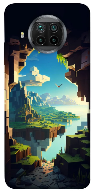 Чохол на Xiaomi Mi 10T Lite / Redmi Note 9 Pro 5G Minecraft sunrise фото 1 з 1