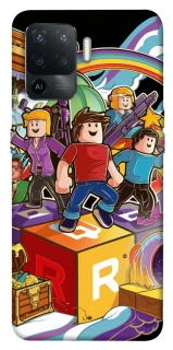 Чехол на Oppo Reno 5 Lite Roblox family фото 1 из 1