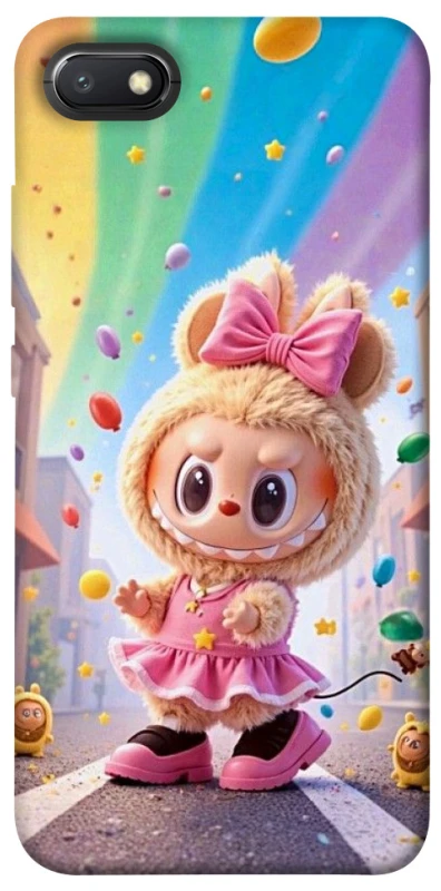 Чохол на Xiaomi Redmi 6A Labubu rainbow фото 1 з 1