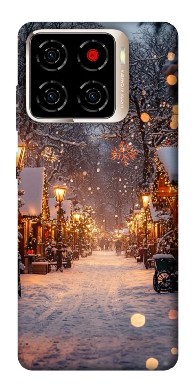 Чохол на ZTE Blade A56 Новорічний v50 фото 1 з 1