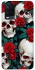 Чохол на Oppo A54 4G skull and rose фото 1 з 1