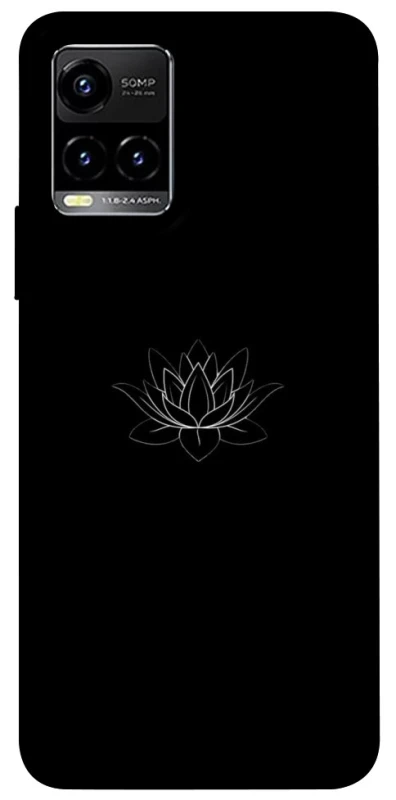 Чохол на Vivo Y21 / Y33s Black Lotus фото 1 з 1