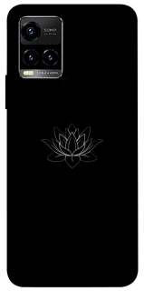 Чохол на Vivo Y21 / Y33s Black Lotus фото 1 з 1