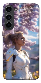 Чехол на Samsung Galaxy S23 Cyber space girl ver.1 фото 1 из 1