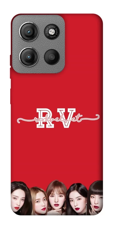 Чохол на Motorola Moto G15 Power RED VELVET v3 фото 1 з 1