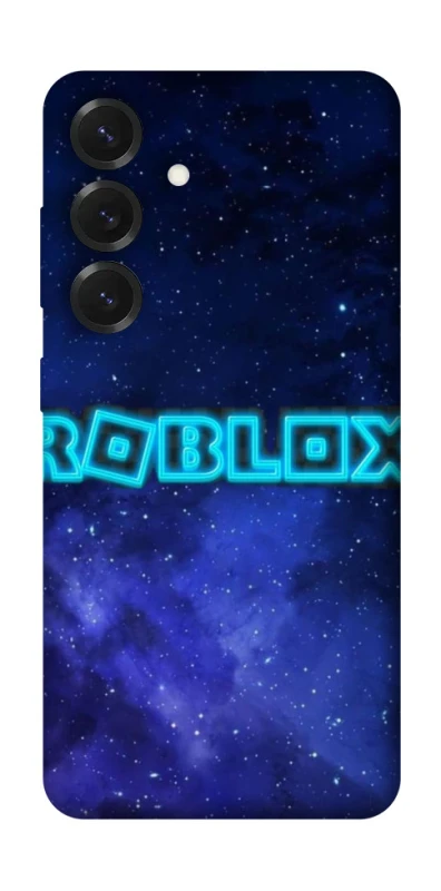Чохол на Samsung Galaxy S26 Edge Roblox Space Logo Blue фото 1 з 1