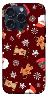 Чехол на Apple iPhone 15 Pro (6.1") Новогодний v6 фото 1 из 1