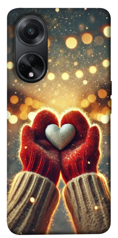 Чехол на Oppo A98 Heart in hand фото 1 из 1
