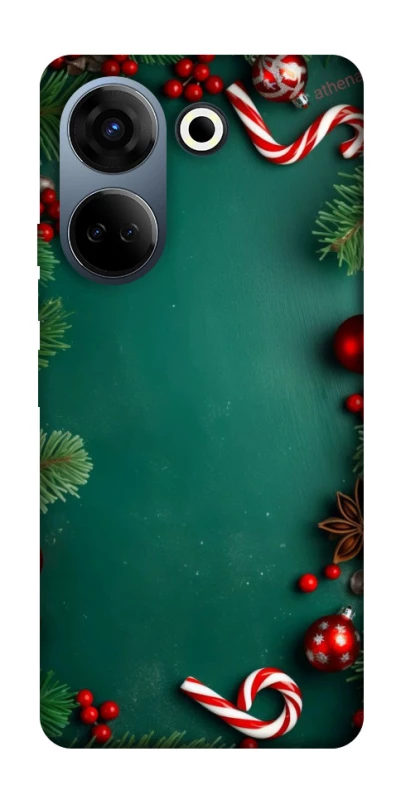Чохол на TECNO Camon 20 Pro (CK7n) Новорічний v35 фото 1 з 1