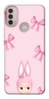 Чохол на Motorola Moto E40 Ribbon Bunny фото 1 з 1