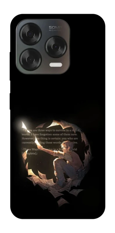 Чехол на ZTE Blade V70 Design Omniscient Reader's v2 фото 2 из 2
