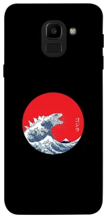 Чехол на Samsung J600F Galaxy J6 (2018) Волны Японии фото 1 из 1