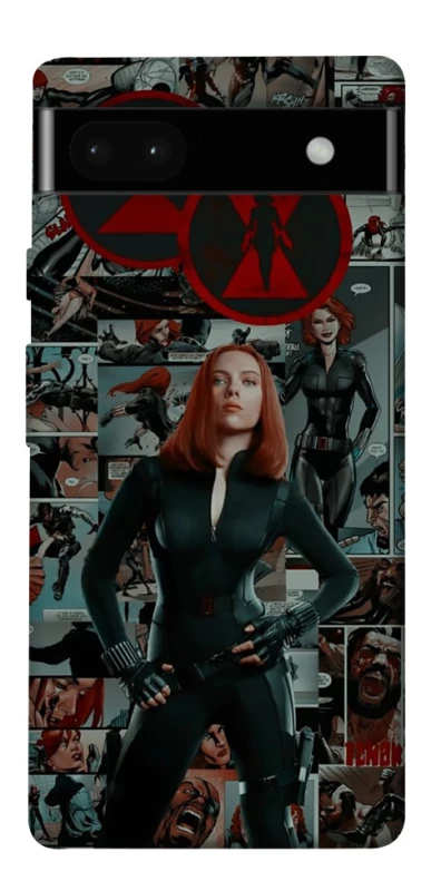 Чохол на Google Pixel 6a Black Widow фото 1 з 1
