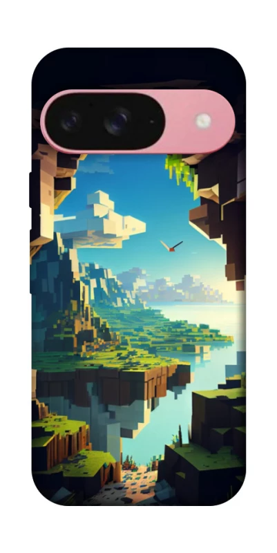 Чехол на Google Pixel 9 Minecraft sunrise фото 1 из 1