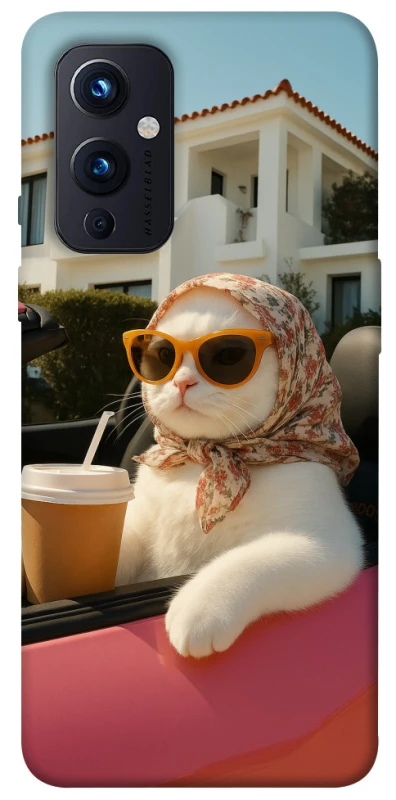 Чохол на OnePlus 9 Stylish Cat Cruise фото 1 з 1