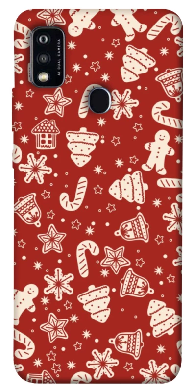 Чохол на ZTE Blade A51 Новорічний v3 фото 1 з 1