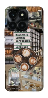 Чохол на Huawei Honor X6a Coffee collage ver.5 фото 1 з 1