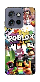 Чехол на Motorola Edge 50 Neo Roblox Characters Collage фото 1 из 1