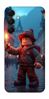 Чехол на Samsung Galaxy A17 4G/5G Roblox Fire Logo Blue Flames фото 1 из 1