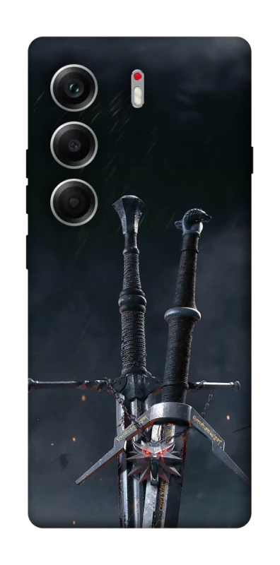 Чохол на Tecno Camon 40 Мечі Ведьмака фото 1 з 1