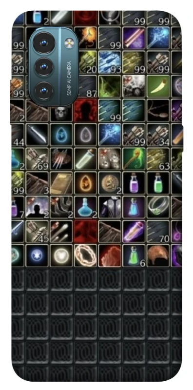 Чехол на Nokia G21 Inventory menu ver.2 фото 1 из 1