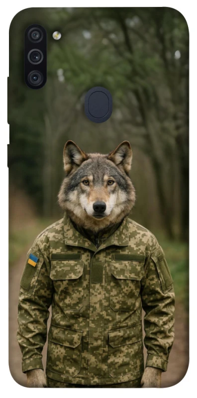 Чохол на Samsung Galaxy M11 Вовк захисник фото 1 з 1