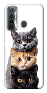 Чохол на TECNO Camon 17 Гарні котики фото 1 з 1