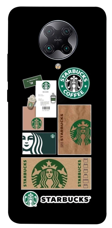 Чохол на Xiaomi Redmi K30 Pro / Poco F2 Pro Starbucks coffee фото 1 з 1