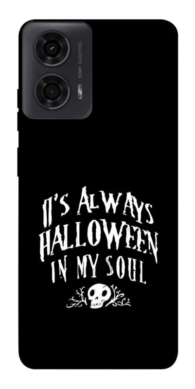 Чохол на Motorola Moto G04 Halloween in my soul фото 1 з 1
