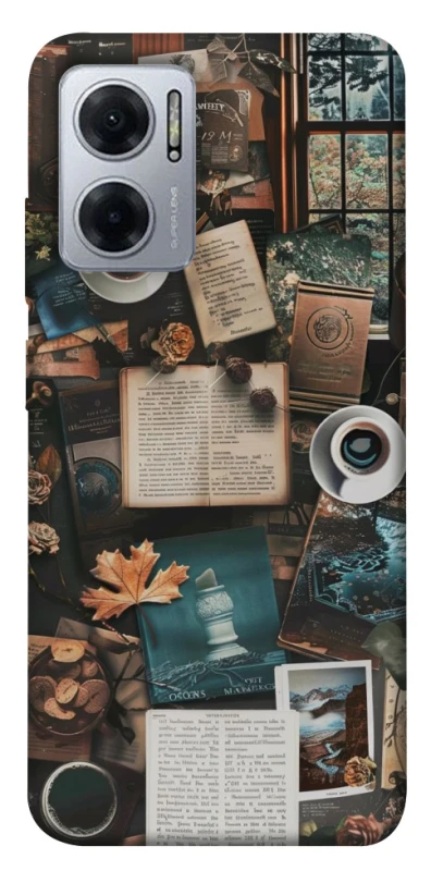 Чехол на Xiaomi Redmi Note 11E Autumn collage фото 1 из 1