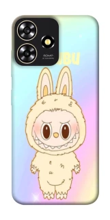 Чехол на ZTE Blade A73 4G Fluffy Rainbow Labubu фото 1 из 1