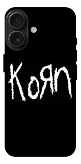 Чехол на Apple iPhone 17 (6.3") Korn logo фото 1 из 1