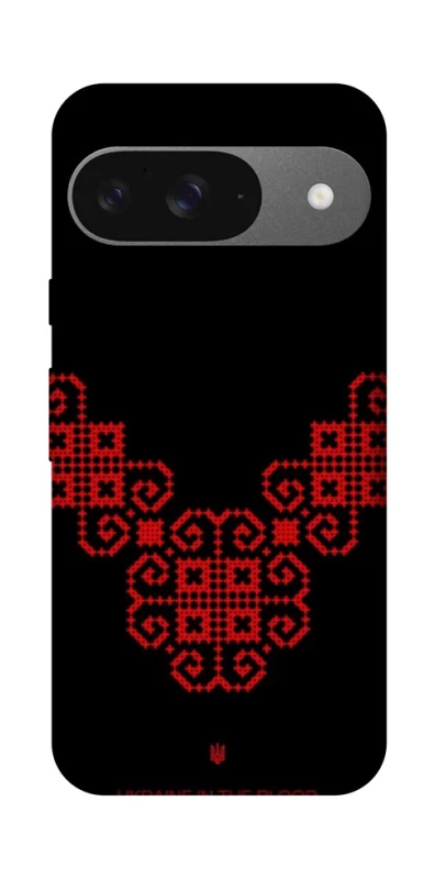 Чохол на Google Pixel 10 Чорно-червона вишиванка фото 1 з 1