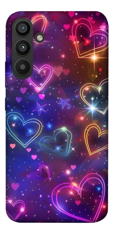 Чохол на Samsung Galaxy A34 5G Drawn hearts фото 1 з 1