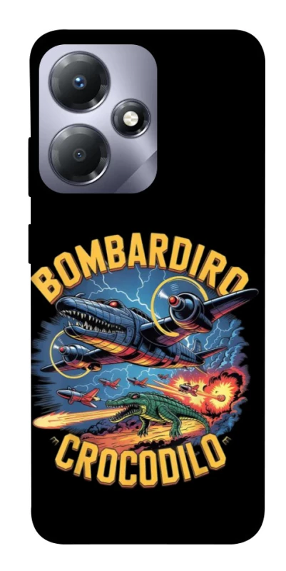 Чехол на Infinix Hot 30 Play Bombardino Crocodilo v2 фото 1 из 1