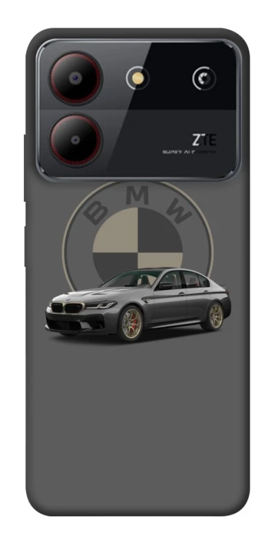 Чехол на ZTE Blade A54 4G BMW grey v2 фото 1 из 1