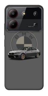 Чехол на ZTE Blade A54 4G BMW grey v2 фото 1 из 1